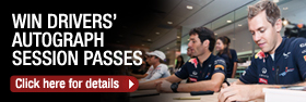 Win Drivers' Autograph Session Passes