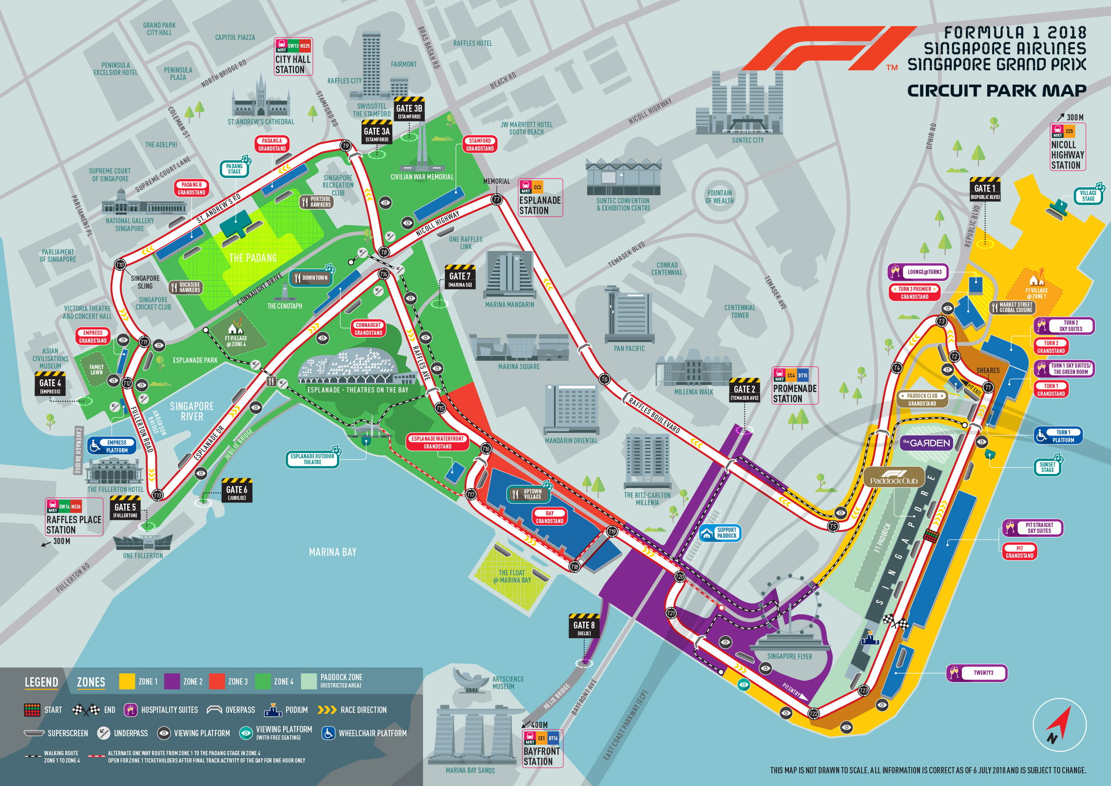 Map Of Singapore Waterfront - Maps of the World
